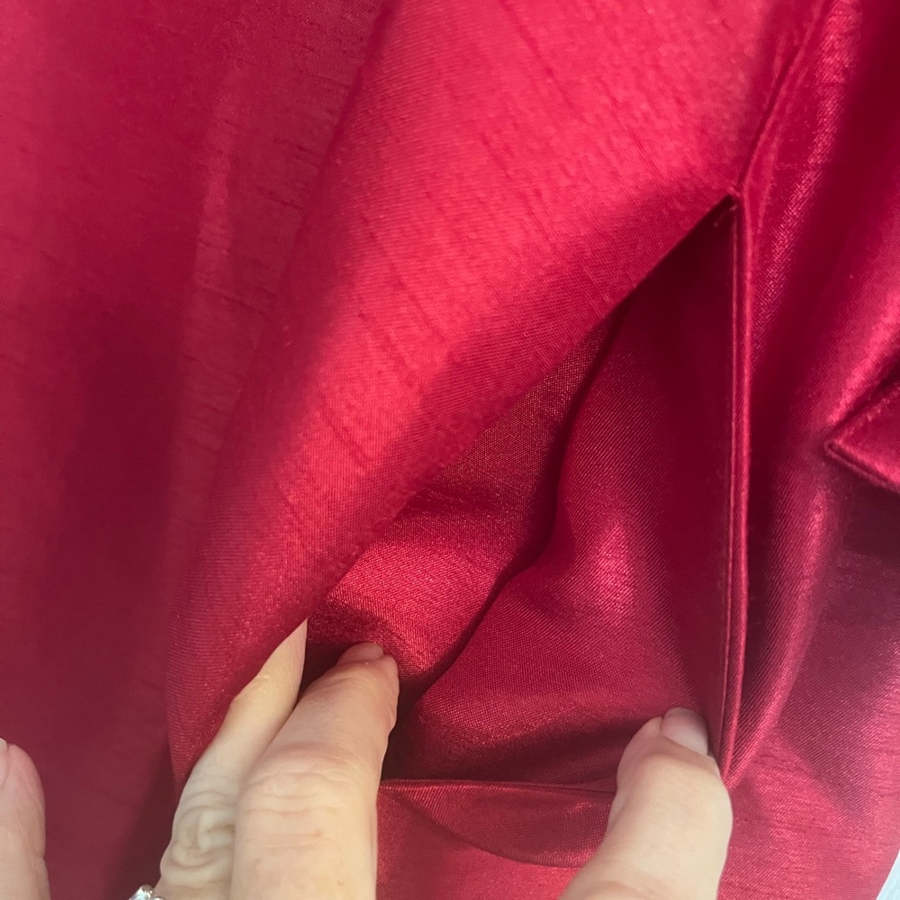 Chico's Red Blazer - Picture 4 of 9